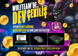 Bayramda Wolfteam’den 20.000 TL Değerinde Hediye Yağmuru!