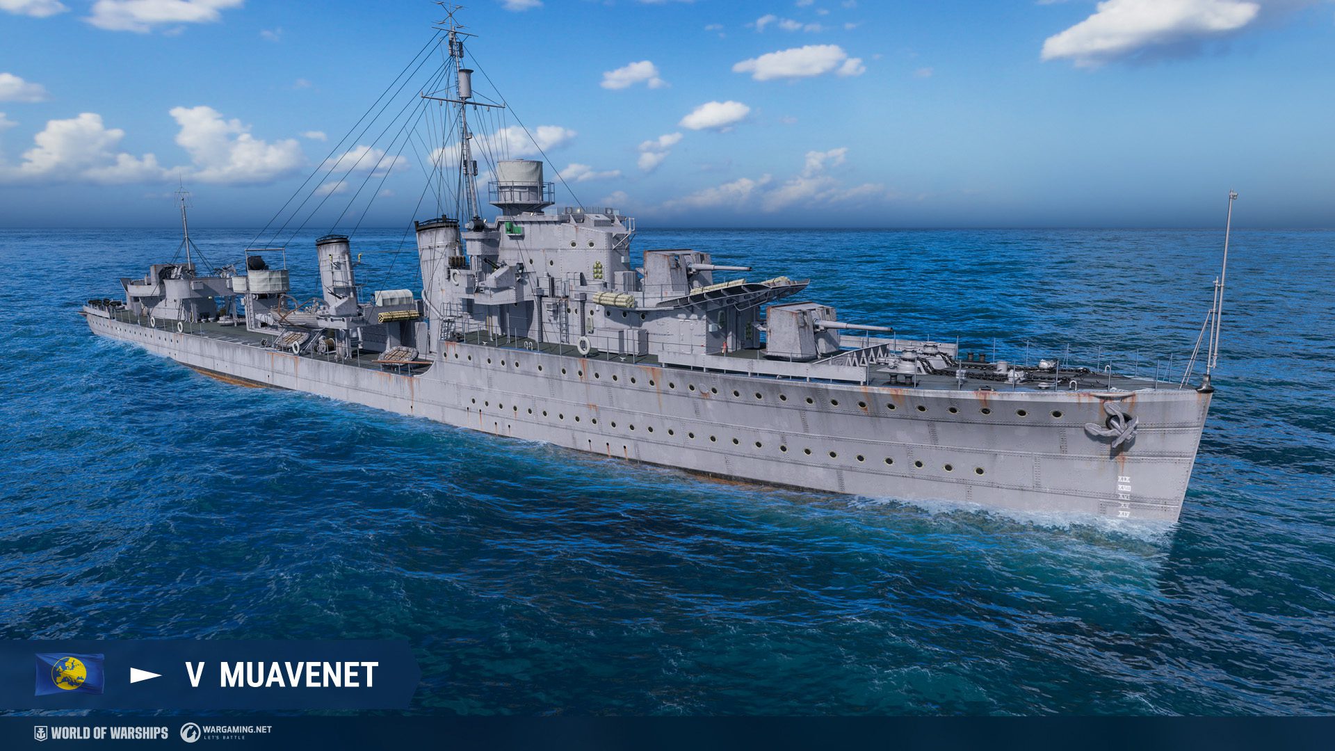 İlk Türk Gemisi Muavenet World of Warships’e Ekleniyor